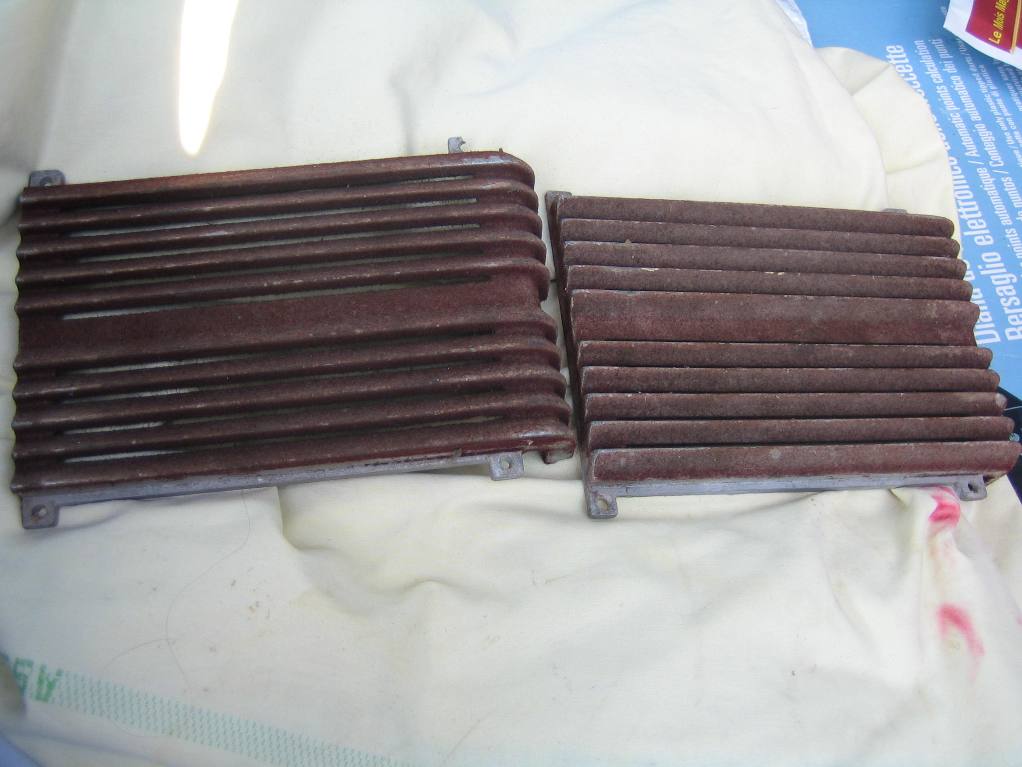 Grille coté en Alu