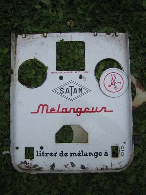 Plaque émaillée